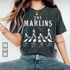 Vintage MLB Florida Marlins Shirt, the abbey road signature Shirt